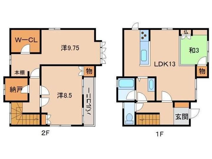 和歌山県和歌山市松島 賃貸一戸建て