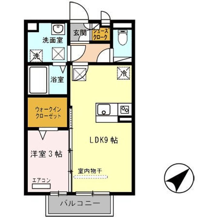 和歌山県和歌山市南材木丁３丁目 和歌山駅 1LDK アパート 賃貸物件詳細