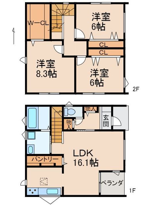 アルバーロ碧　Ｃ号 3LDK 賃貸物件詳細