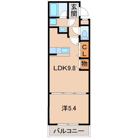 和歌山県和歌山市新在家 紀伊中ノ島駅 1LDK アパート 賃貸物件詳細
