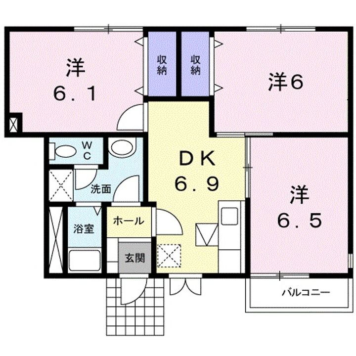 和歌山県橋本市柏原 紀伊山田駅 3DK アパート 賃貸物件詳細