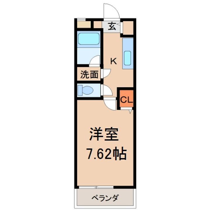 和歌山県和歌山市吉田 和歌山駅 1K アパート 賃貸物件詳細