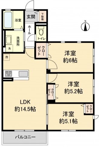和歌山県海南市重根 海南駅 3LDK アパート 賃貸物件詳細