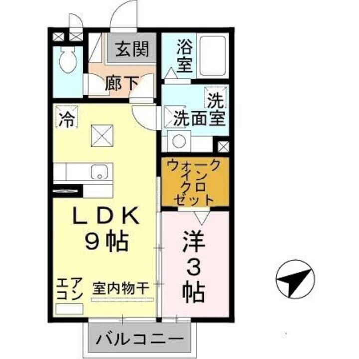 和歌山県和歌山市木ノ本 八幡前駅 1LDK アパート 賃貸物件詳細