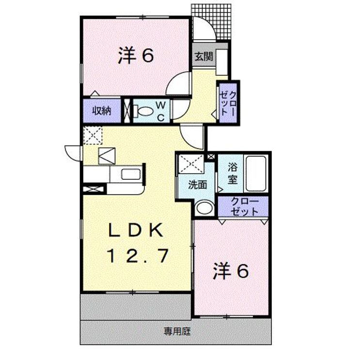 和歌山県御坊市藤田町吉田 道成寺駅 2LDK アパート 賃貸物件詳細