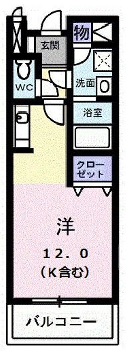 愛媛県新居浜市中須賀町１丁目 新居浜駅 ワンルーム アパート 賃貸物件詳細