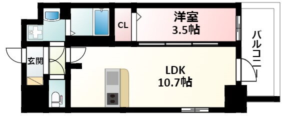 エスリード新大阪ザ・マーク 14階 1LDK 賃貸物件詳細
