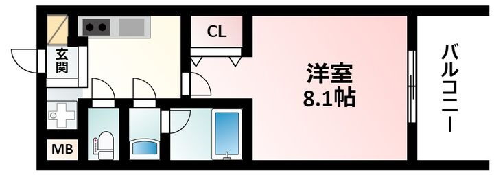 大阪府大阪市淀川区西宮原３丁目 新大阪駅 1K マンション 賃貸物件詳細