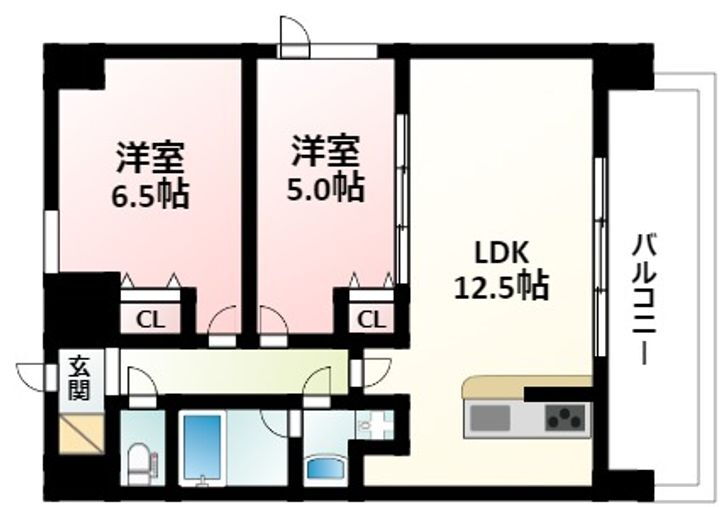 大阪府大阪市淀川区三国本町３丁目 三国駅 2LDK マンション 賃貸物件詳細