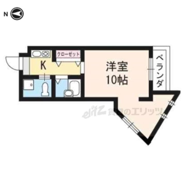 京都府京都市西京区桂坤町 桂駅 1K マンション 賃貸物件詳細