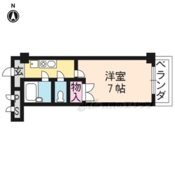 京都府京都市右京区西京極北庄境町 西京極駅 1K マンション 賃貸物件詳細