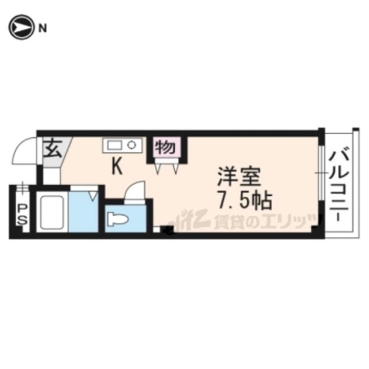 京都府京都市下京区松原通西洞院東入藪下町 五条駅 1K マンション 賃貸物件詳細