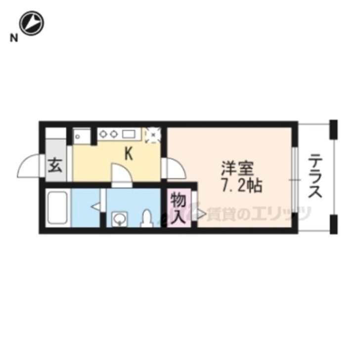 滋賀県守山市吉身１丁目 守山駅 1K アパート 賃貸物件詳細