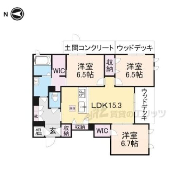 奈良県奈良市大森町 奈良駅 3LDK マンション 賃貸物件詳細