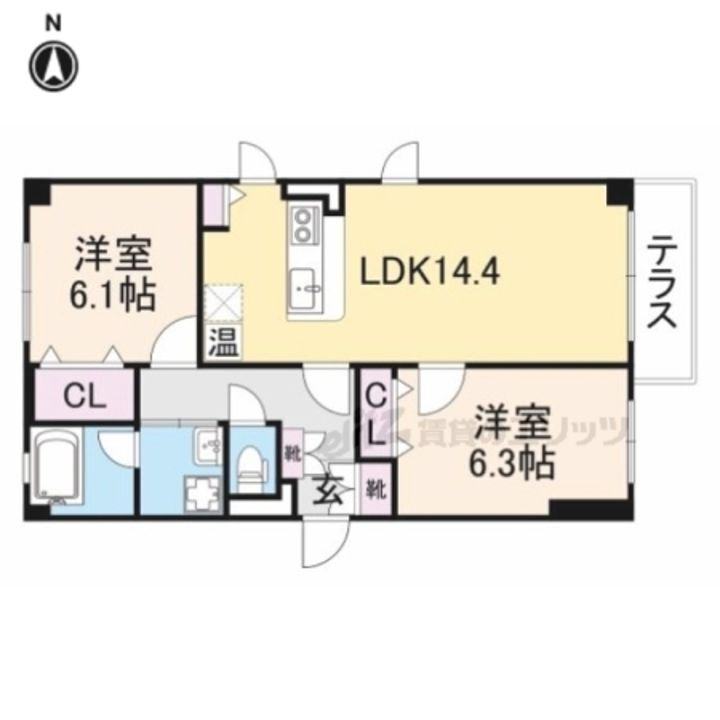 大阪府寝屋川市田井西町 賃貸マンション