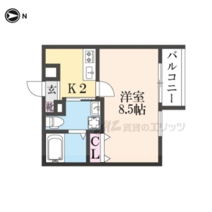 京都府京都市南区唐橋堂ノ前町 西大路駅 1K マンション 賃貸物件詳細