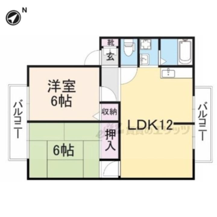 大阪府寝屋川市太間町 賃貸アパート