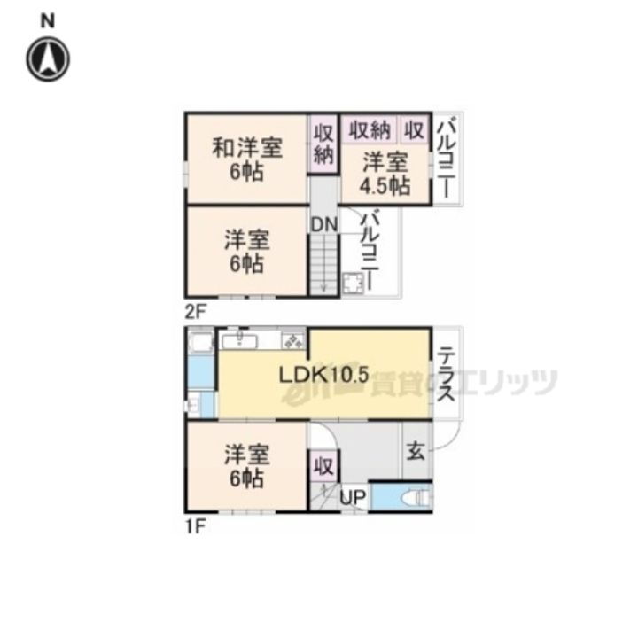 京都府八幡市八幡清水井 賃貸一戸建て