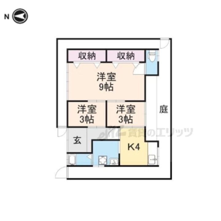 奈良県大和高田市大字市場 賃貸一戸建て