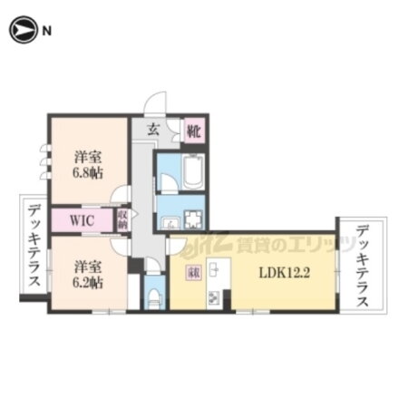 フェリーチェ 1階 2LDK 賃貸物件詳細