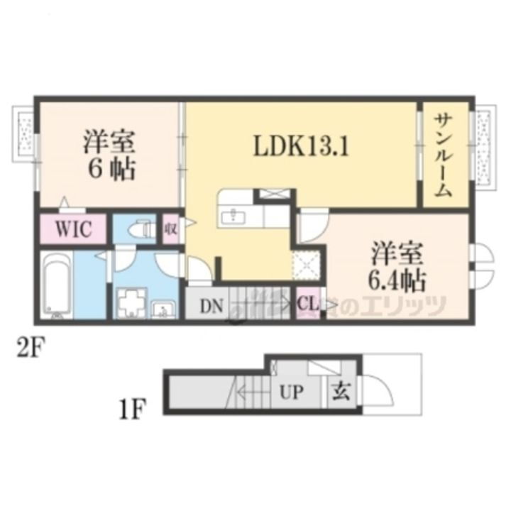 兵庫県豊岡市一日市 賃貸アパート