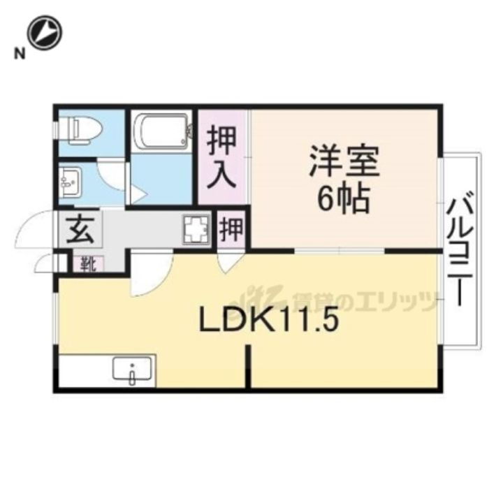 京都府綾部市岡町下山 賃貸アパート