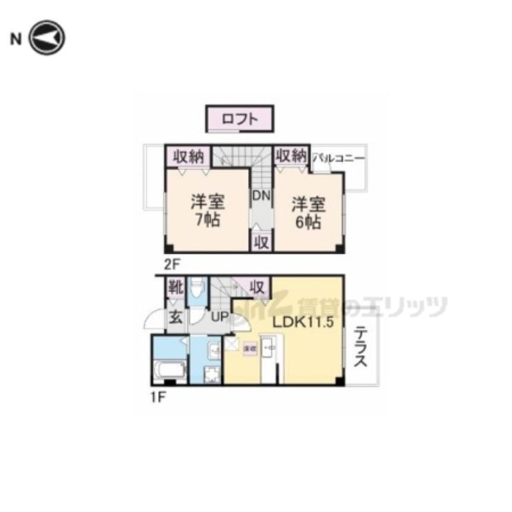 大阪府東大阪市善根寺町２丁目 賃貸アパート