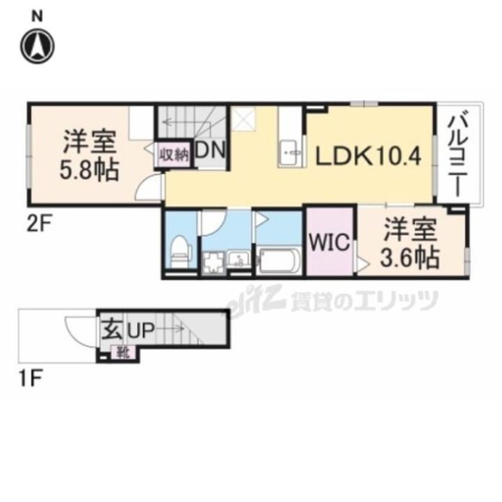 大阪府門真市三ツ島４丁目 賃貸アパート
