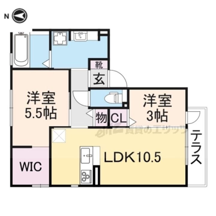 大阪府東大阪市稲田上町１丁目 賃貸アパート