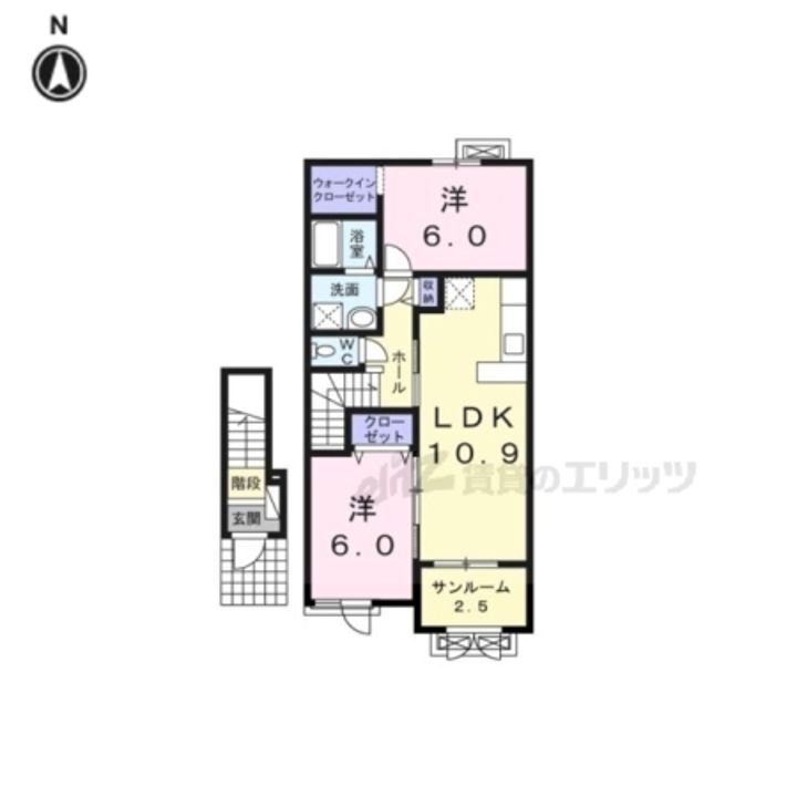 兵庫県朝来市和田山町市御堂 賃貸アパート