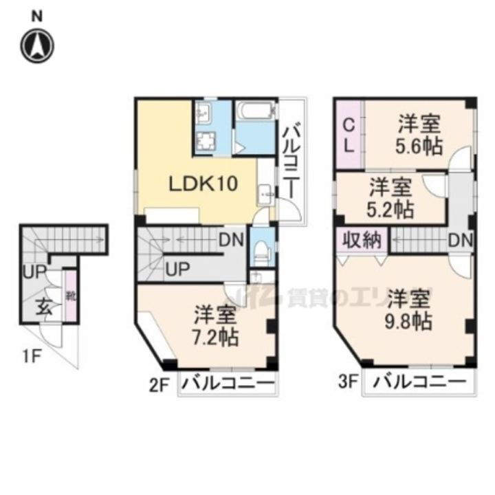 京都府京都市西京区川島六ノ坪町 賃貸一戸建て