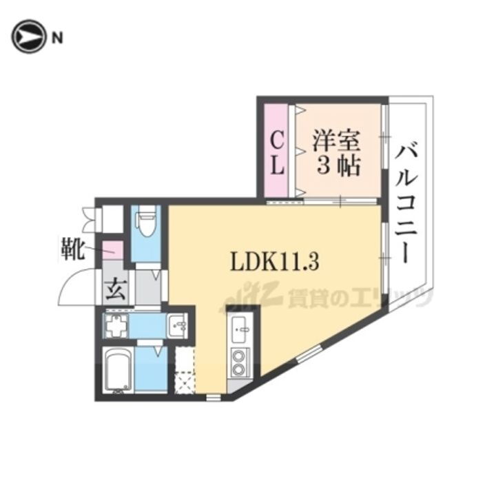 大阪府大東市南津の辺町 賃貸アパート