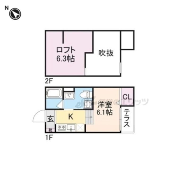 兵庫県尼崎市東難波町３丁目 賃貸アパート