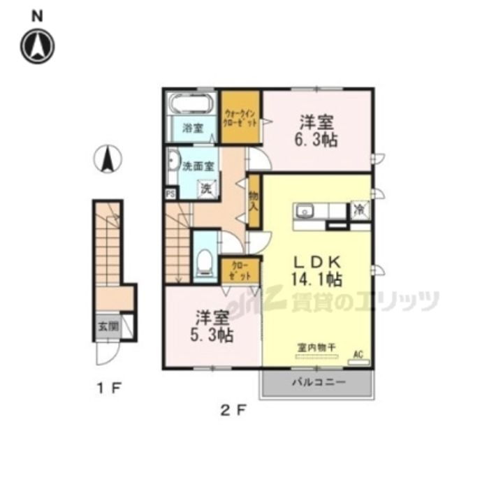 大阪府門真市上野口町 賃貸アパート