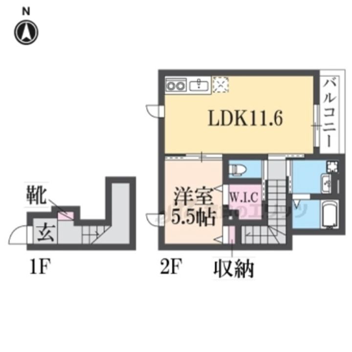 兵庫県豊岡市日高町岩中 賃貸アパート