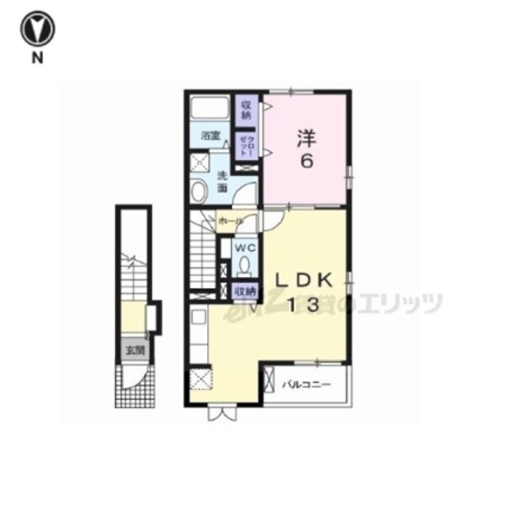 大阪府東大阪市川田３丁目 賃貸アパート