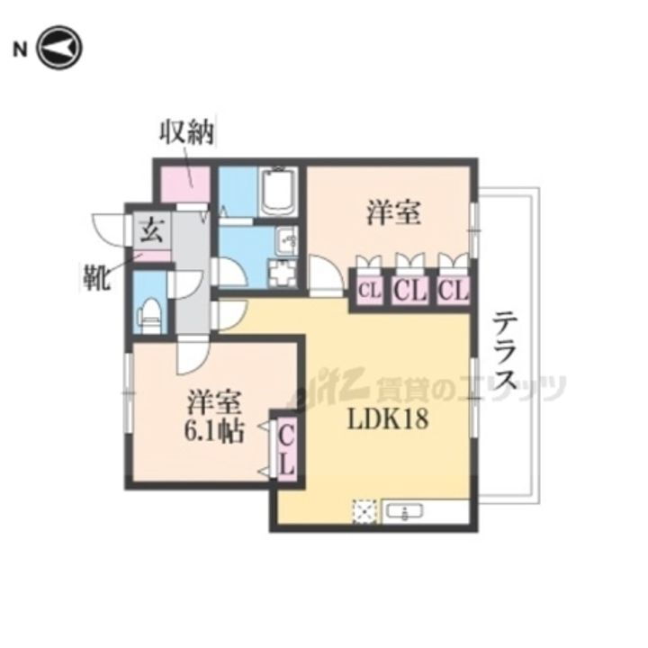 兵庫県尼崎市南武庫之荘２丁目 賃貸アパート