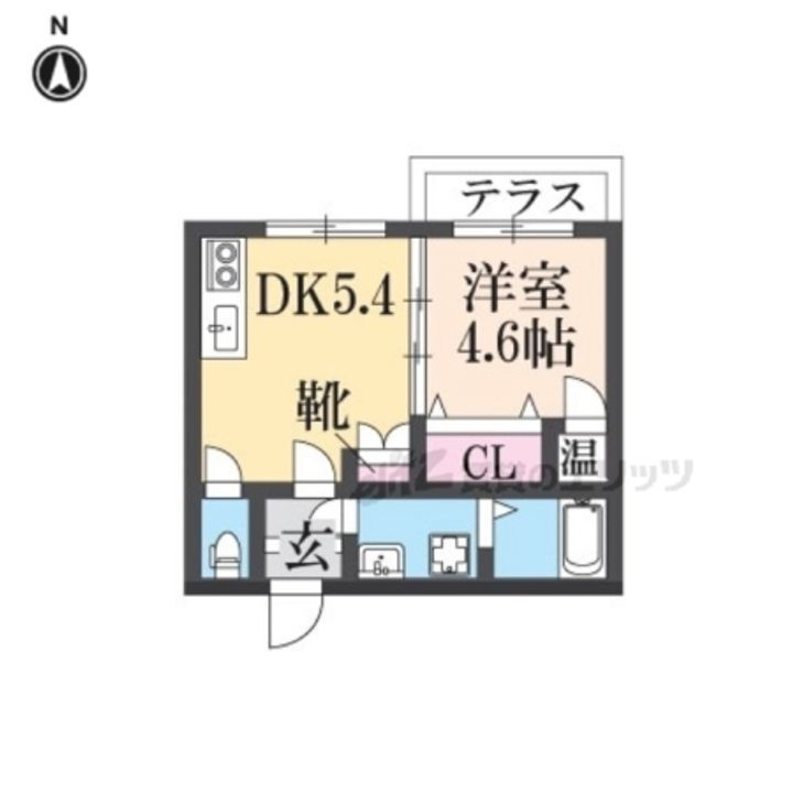 大阪府東大阪市花園西町１丁目 若江岩田駅 1DK アパート 賃貸物件詳細