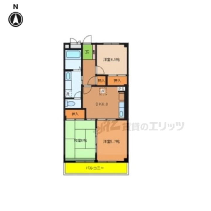 兵庫県尼崎市上ノ島町３丁目 賃貸マンション