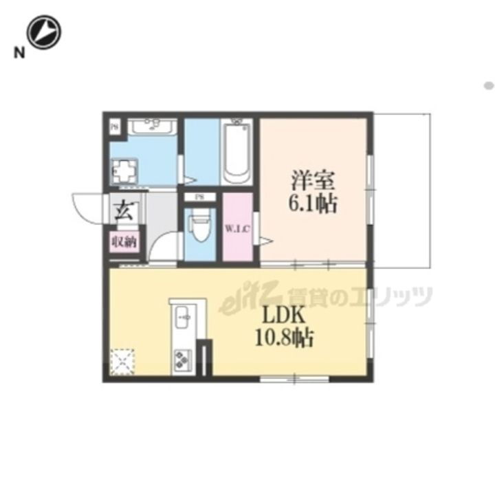 京都府京都市伏見区桃山町大島 六地蔵駅 1LDK アパート 賃貸物件詳細