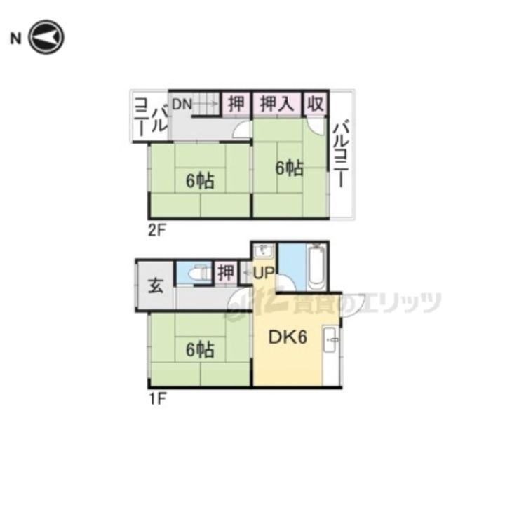 奈良県生駒郡斑鳩町龍田３丁目 賃貸一戸建て