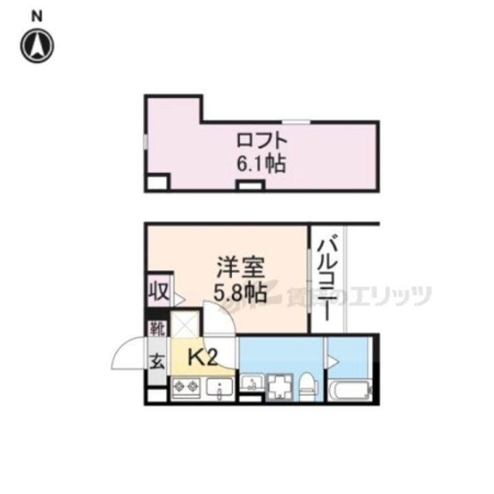 兵庫県尼崎市稲葉荘２丁目 賃貸アパート