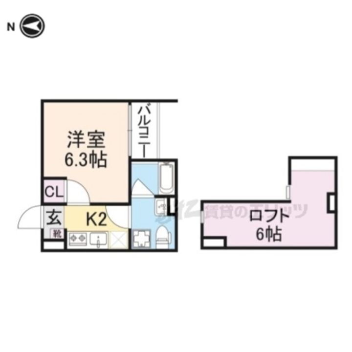 兵庫県尼崎市三反田町２丁目 賃貸アパート