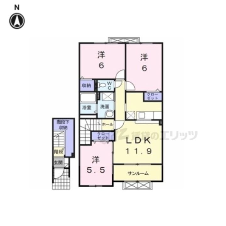 兵庫県豊岡市加陽 賃貸アパート