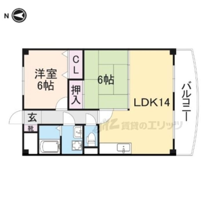 兵庫県尼崎市南清水 賃貸マンション