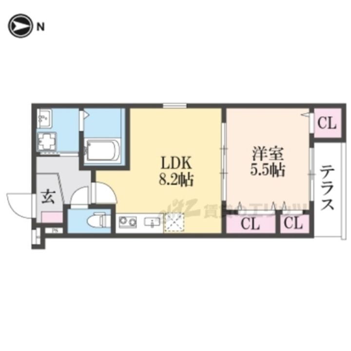 兵庫県尼崎市南竹谷町１丁目 賃貸アパート