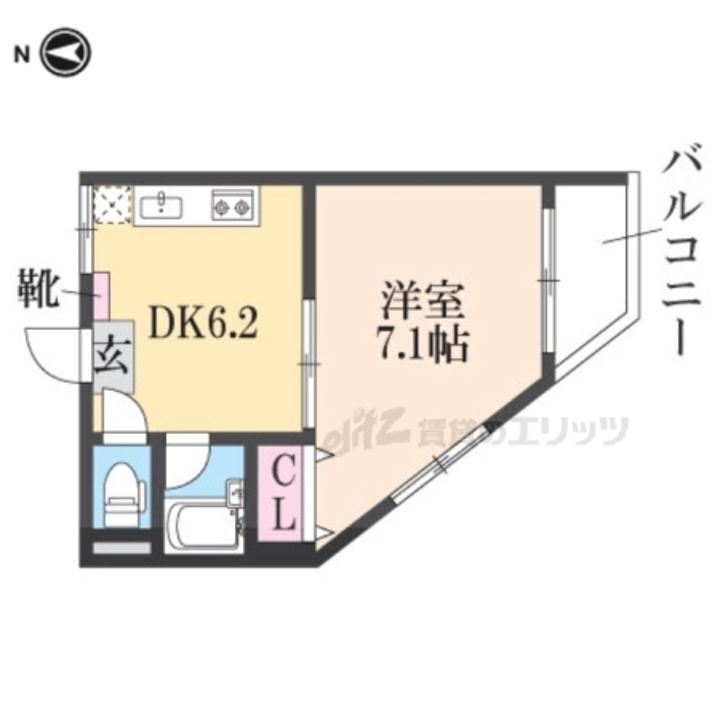 兵庫県尼崎市南城内 賃貸アパート