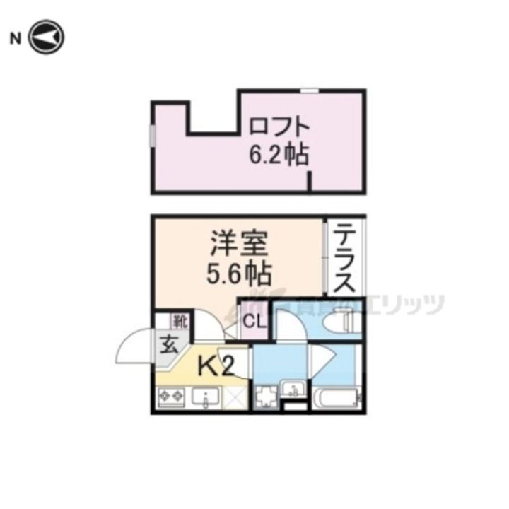 兵庫県尼崎市七松町１丁目 賃貸アパート