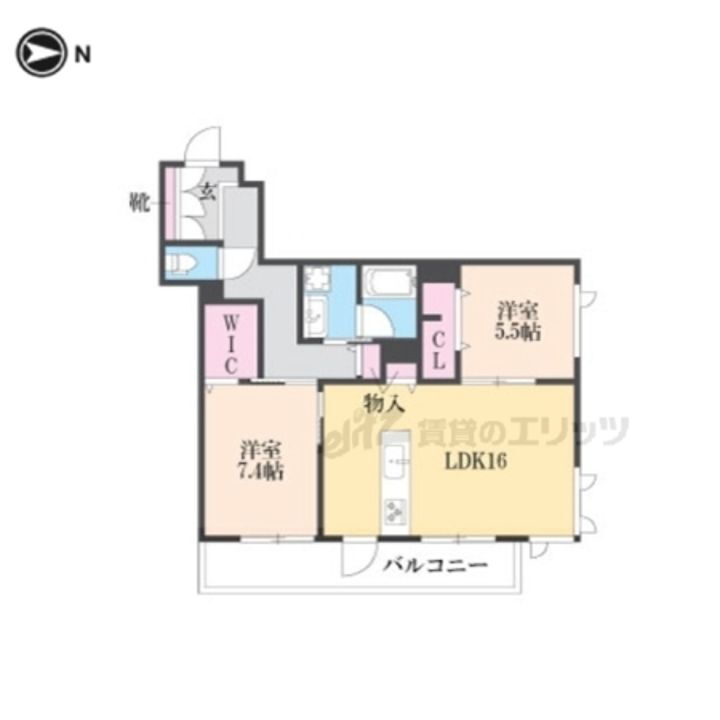 大阪府寝屋川市香里新町 賃貸アパート