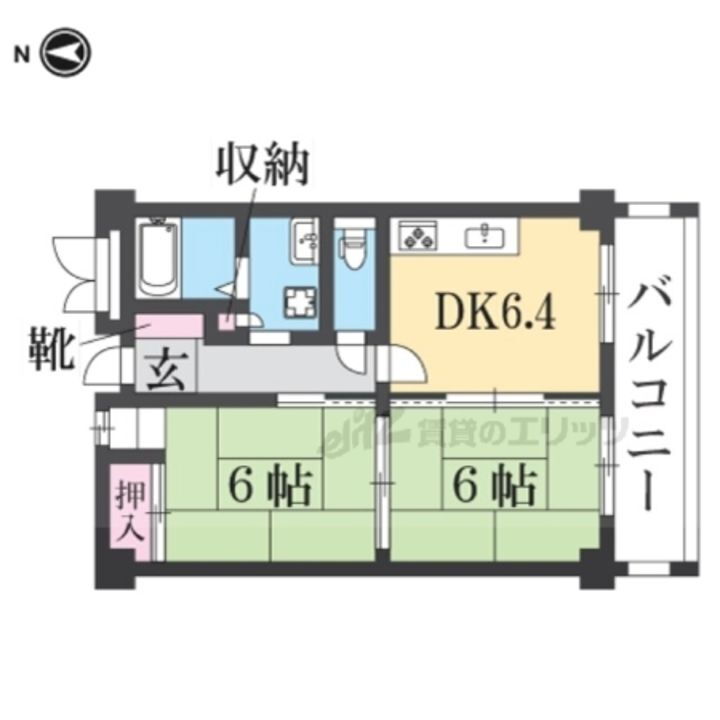 兵庫県尼崎市武庫之荘東２丁目 賃貸マンション